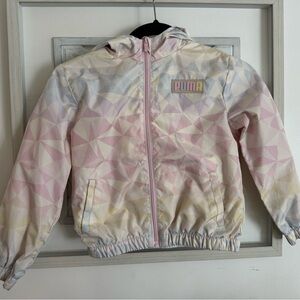 Puma Kids Geometric Pastel Jacket